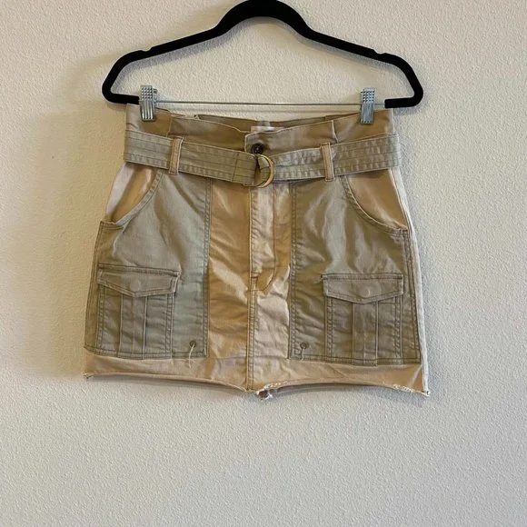 FRAME Paperbag Multi Tone Skirt - Picture 5 of 7